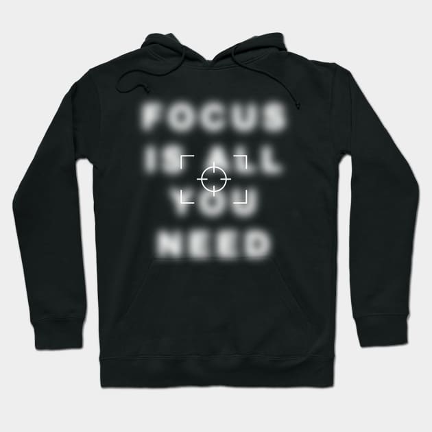 Focus is All You Need Icon Hoodie by vo_maria